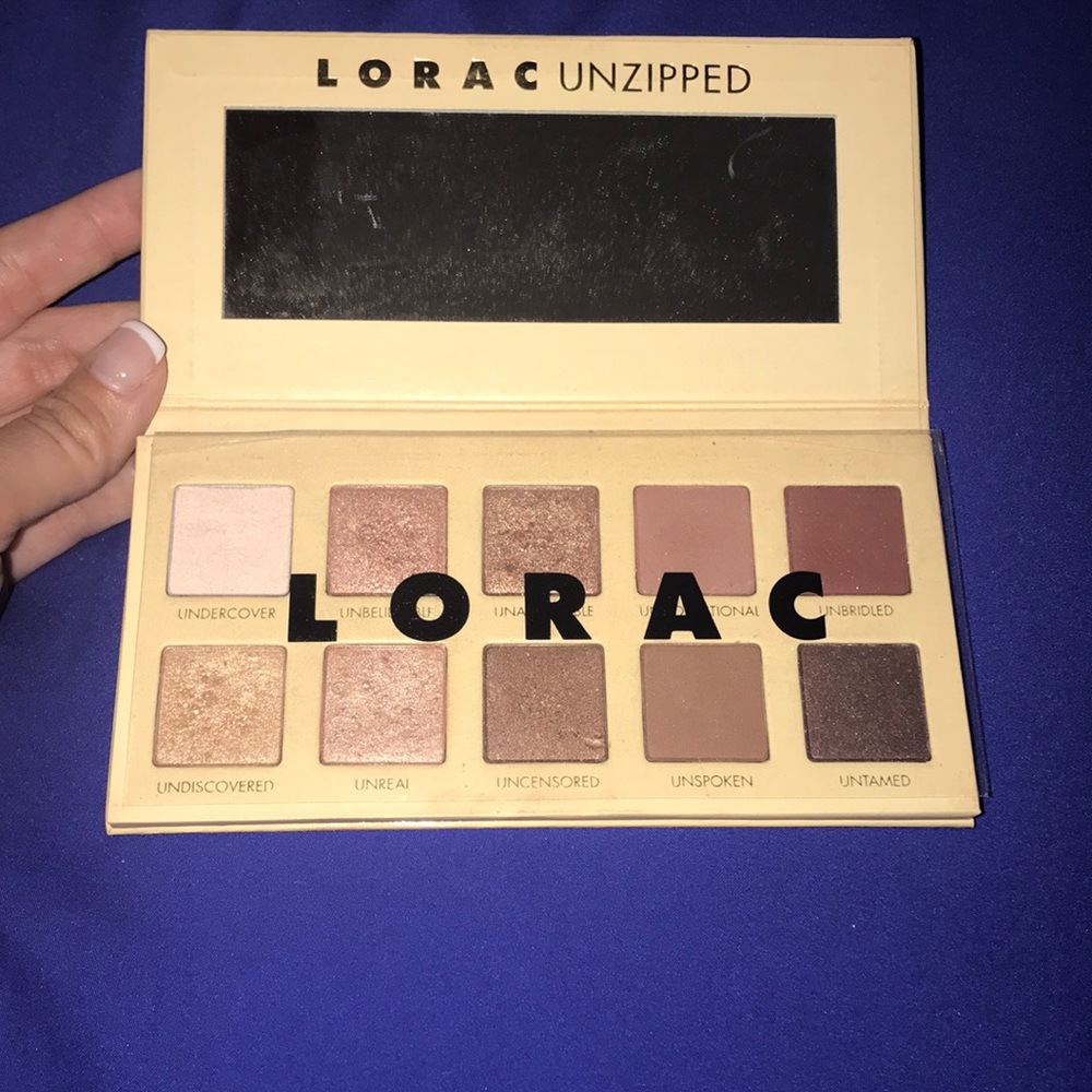 Lorac unzipped